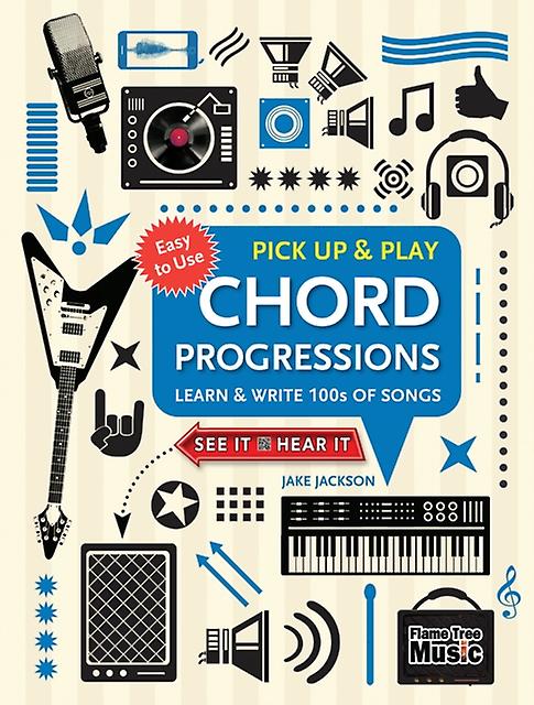 Chord Progressions Pick Up And Play by Jake Jackson Spiral bound Book