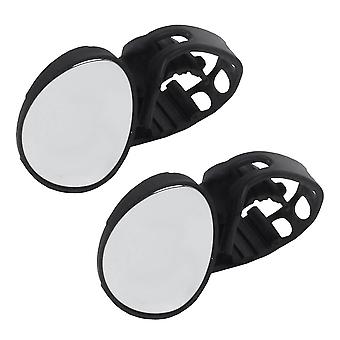 2x Specchietto per bici, specchietti retrovisori per ciclismo per biciclette Manubrio regolabile montato su Compatibile con Mount-dwdz