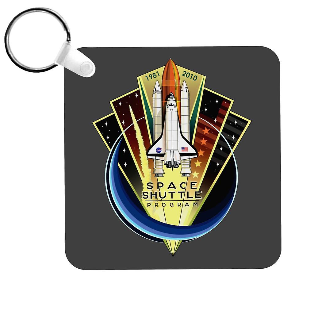 NASA Shuttle Program Commemorative Emblem Keyring