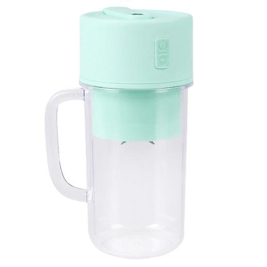 420ML USB Electric Juicer Cup Fast And Easy Fruit Juice Extraction with Straw Stainless Steel Blender Portable Juicer