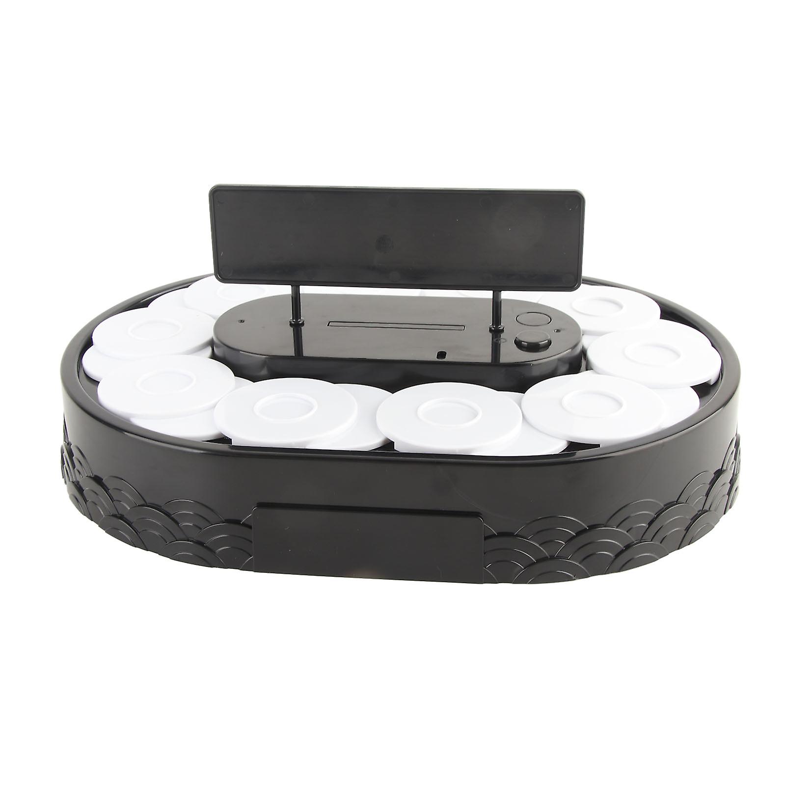 Automatic Rotating Table Display Stand Tray for Sushi Dessert Cupcake (01)