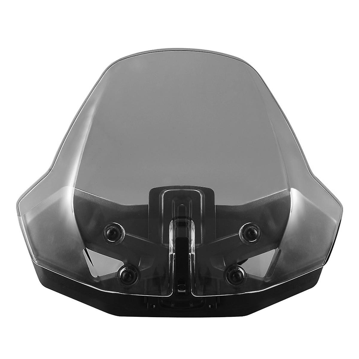 Front Windshield for , Adjustable Wind Deflector for Can Am 600 900 All Models Accessories - Grey