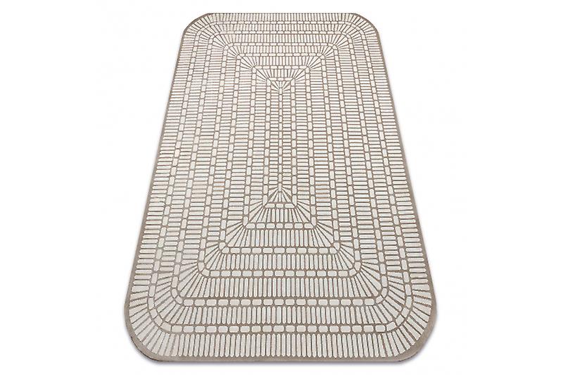 Carpet PEARL 53132B beige / cream - Geometric exclusive, structural