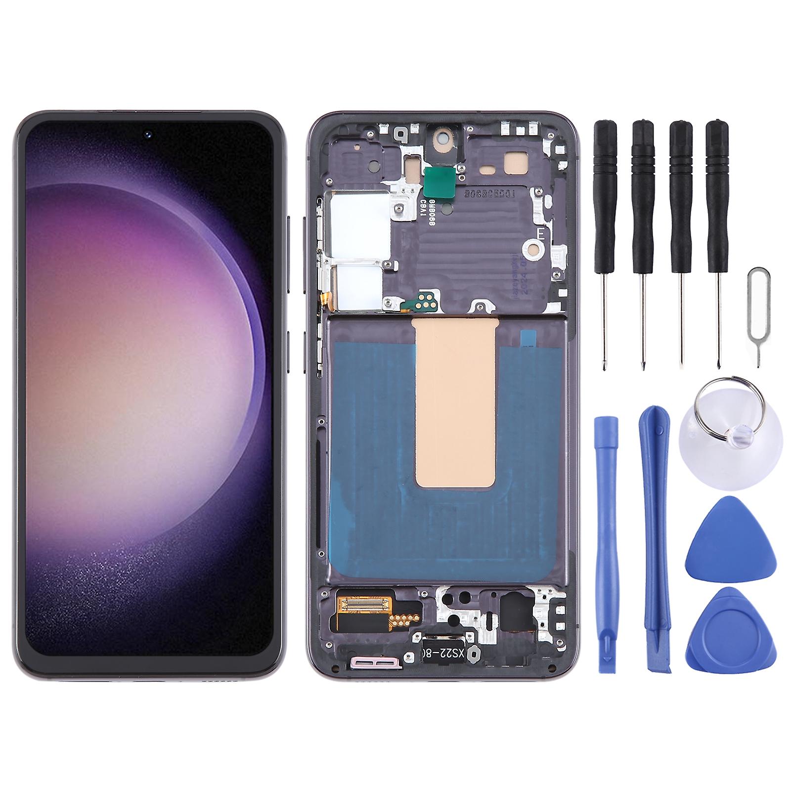 LCD Screen with Frame For Samsung Galaxy S23 SM-S911B EU Version