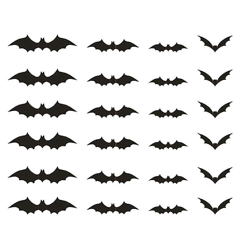 60pcs Halloween Wall Sticker