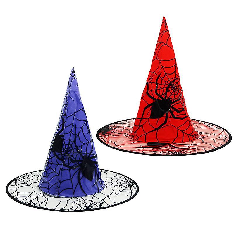 2pcs Halloween Witch Hat For Halloween Decorations