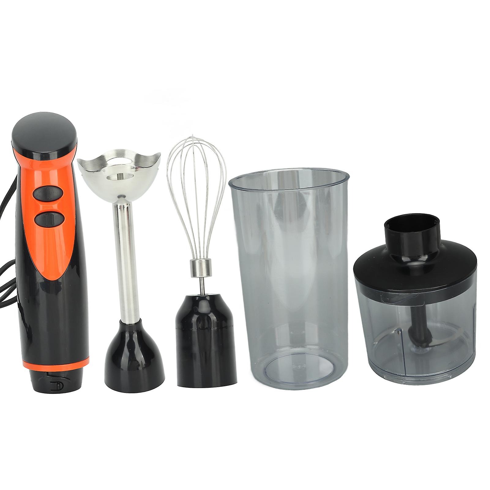 4 in 1 Handheld Blender Kit Electric Immersion Blender Meat Grinder with Egg Mixing Stick 300W EU Plug 220V 