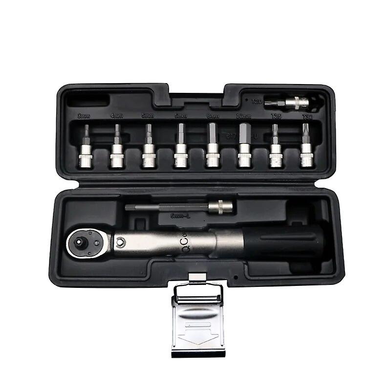 Bicycle Professional Ratchet Torque Wrench Allen Key Tools Adjustable Socket Spanner Set Cycling Multifunction Repair Tool Kits