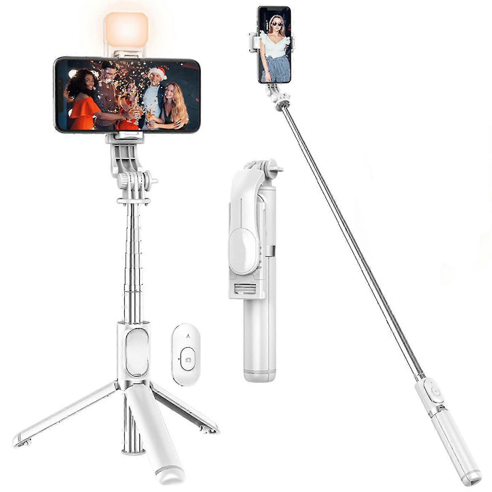 3-in-1 Selfie Stick StatiefStandaard Uitschuifbaar Verwijderbare Bluetooth Wireless