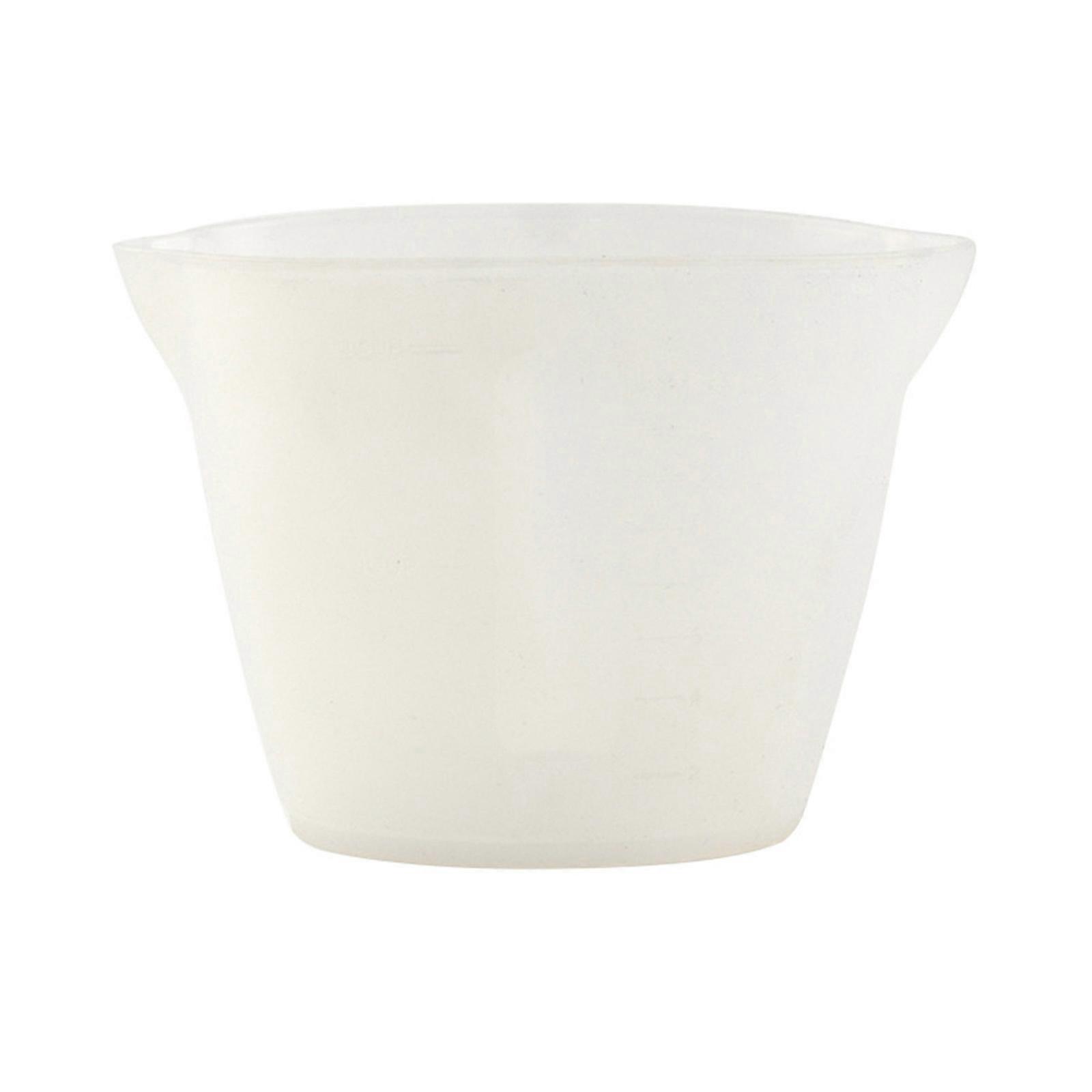 250ml/500ml Scale Handmade Glue Silicone Measuring Cup Baking Tool Weighing Cup