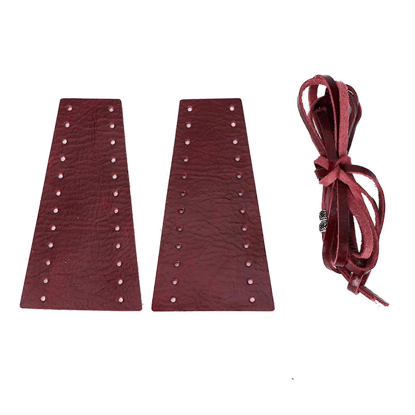 2pcs Motorcycle Brake Clutch Lever Handle Cover Accessory Fits for YamahaBurgundy E2U411