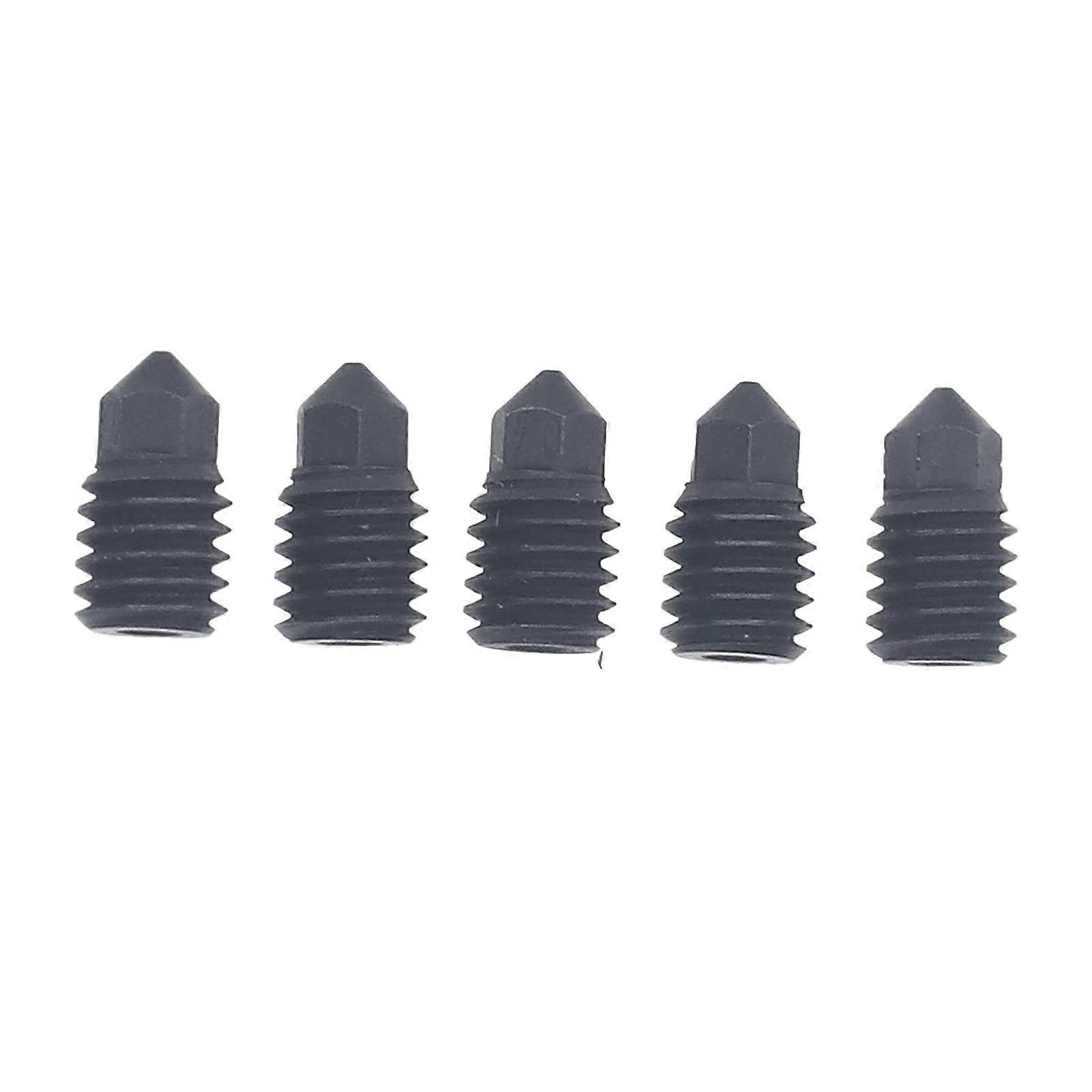 5PCS Hardened Steel Nozzle High Speed Print Head Support 1.75mm Filament for Bambu Lab X1 Or P1P 3D Printer Hot End 0.4mm NO.0119