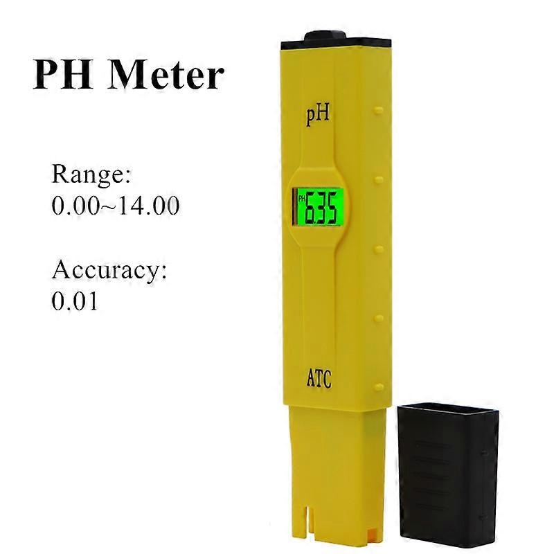 LCD PH Meter ph Tester Accuracy 0.01 Aquarium Pool Water Wine Urine Automatic Calibration with backlight Water Purity Monitor