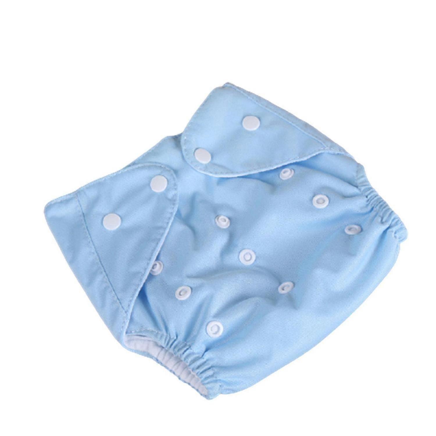 Diapers Adjustable Washable Reusable Soft Cloth Diapers - One Size, Buckle Design for Baby Boys and