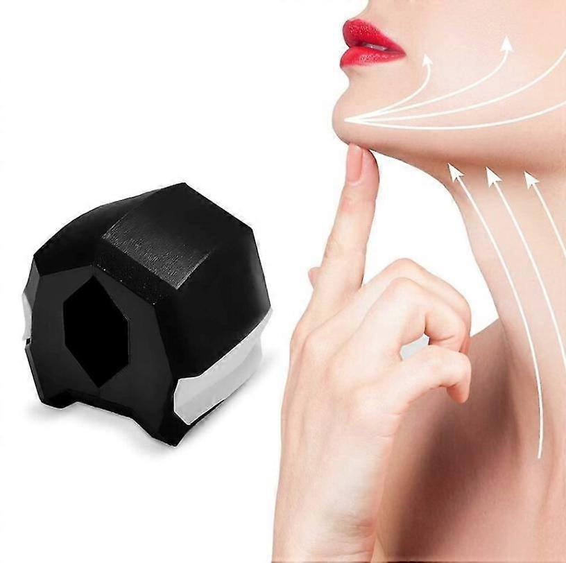 3pcs Masseter jaw lift trainer (black small)