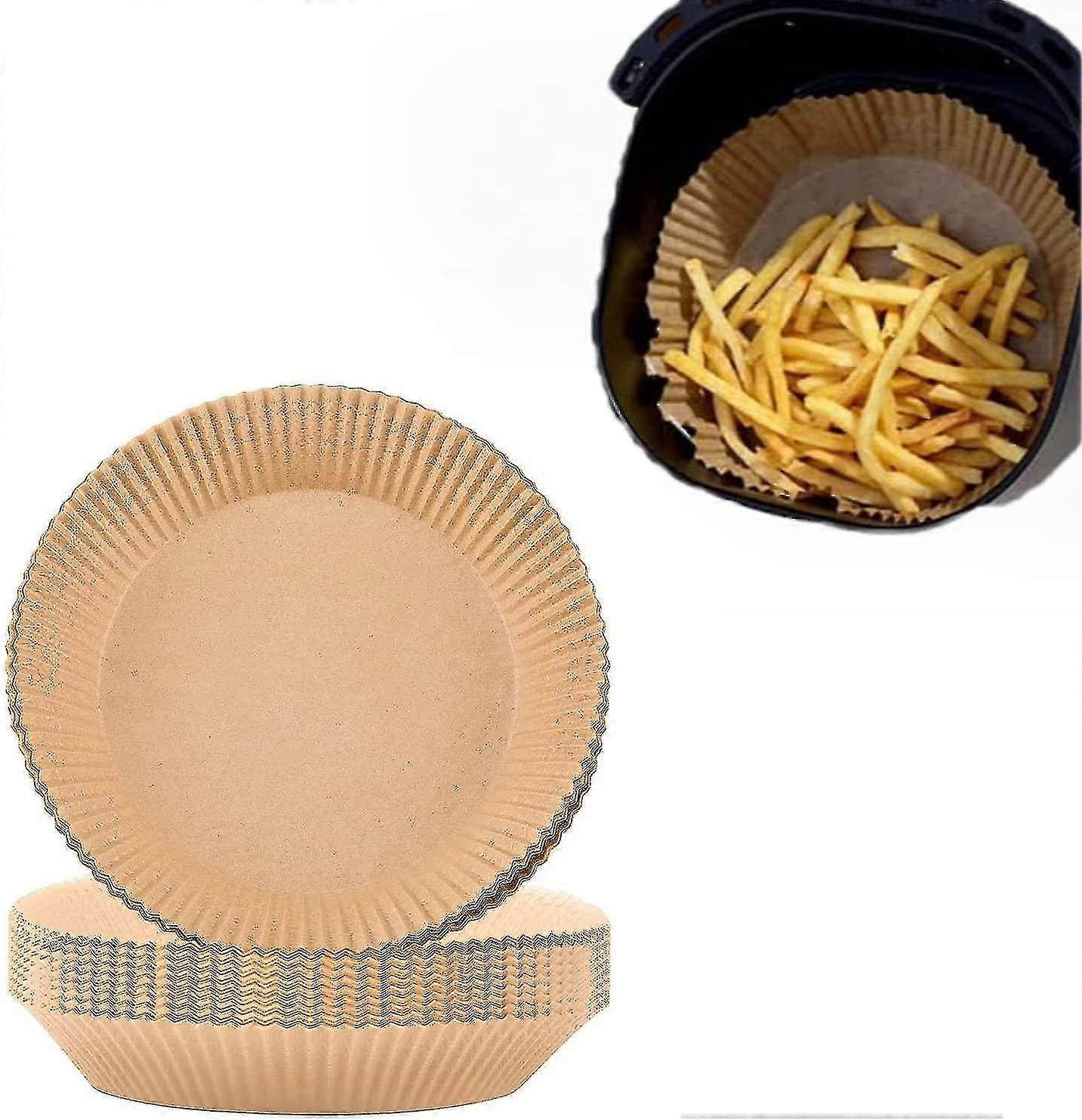 10/50/100pcs φριτέζα αέρα μίας χρήσης χαρτονόδρομος, αντικολλητικό χαρτί ψησίματος φριτέζας αέρα