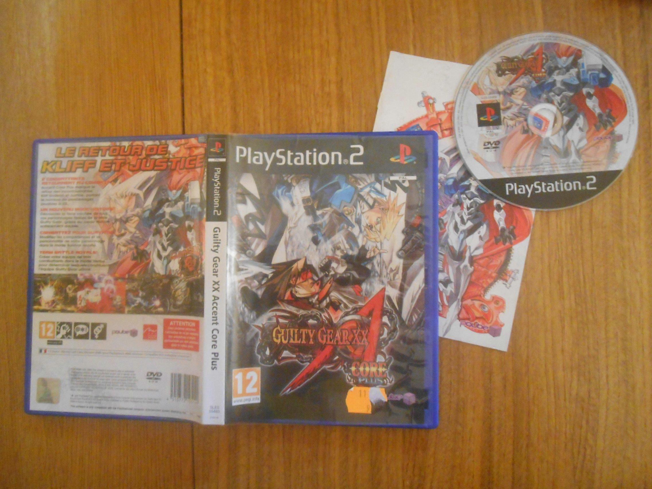 Guilty Gear XX Accent Core Plus PS2 - PAL - New & Sealed