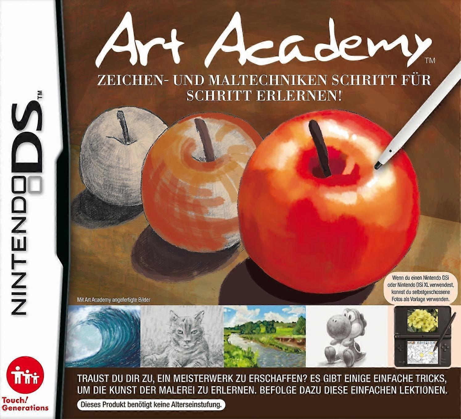 Art Academy Drawing and Painting Techniques - Nintendo DS - PAL - New & Sealed