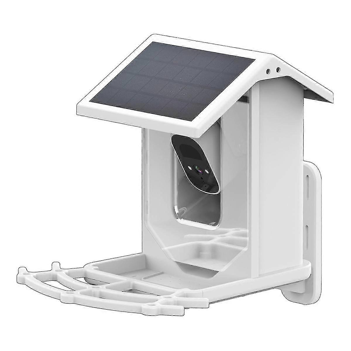 Smart Bird Feeder, Solar Bird Feeder, Automatically Capture Bird Video, Artificial Intelligence To