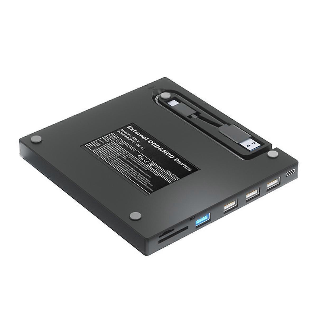 External CD DVD Drive USB3.0 Type C Optical Drive CD/DVD-RW Player Burner/Writer/Reader for Laptop