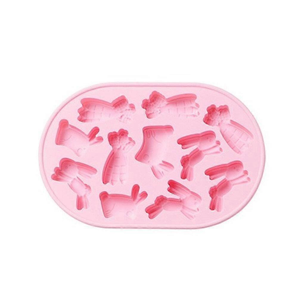 silicone mold happy easter bunny carrot rabbit chocolate candy