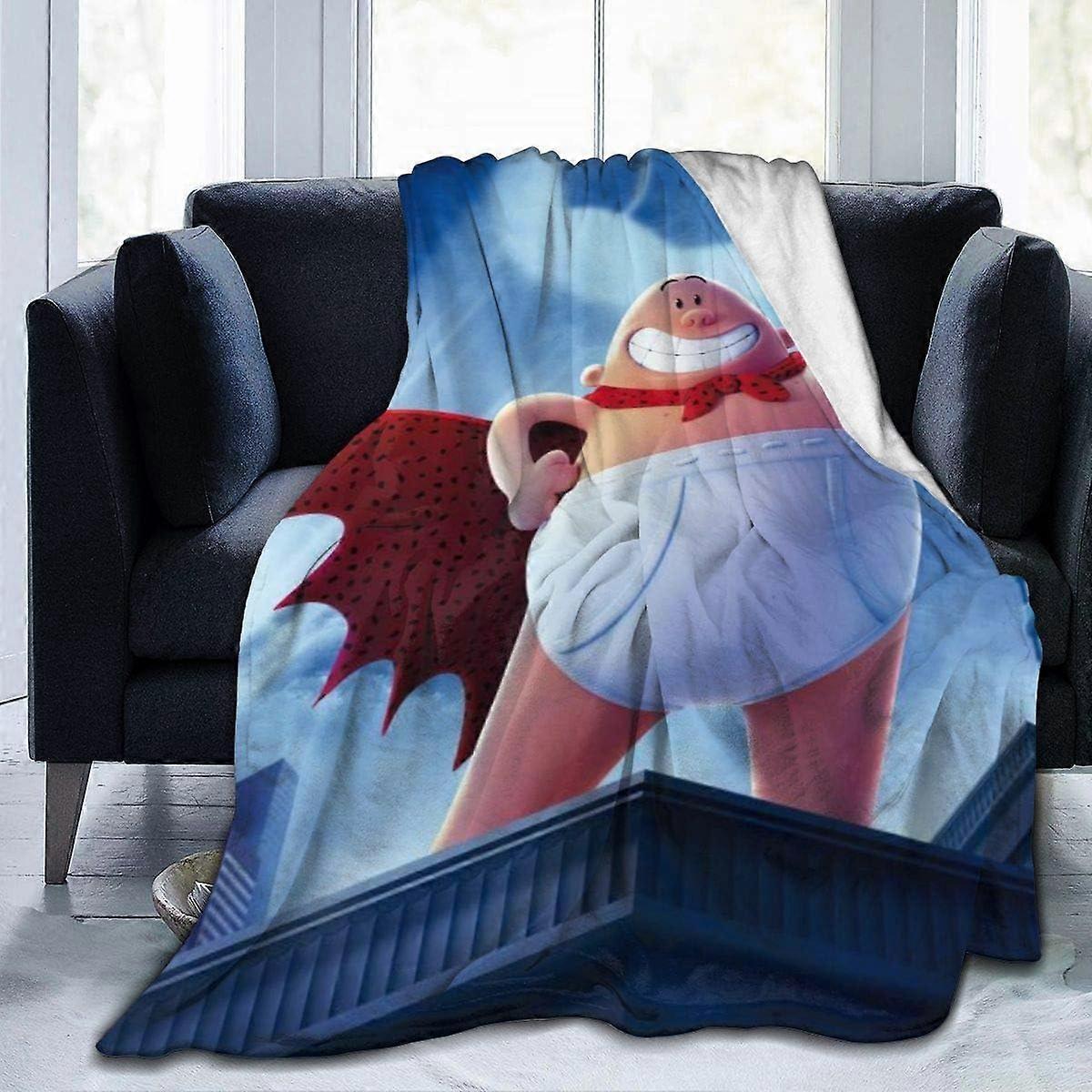 Captain America Women'S Underwear Fleece Throw Blanket Novelty 4 V181 -ct1879