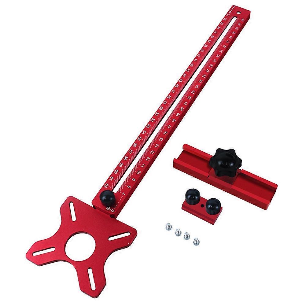 Router Milling Groove Bracket Cabinet Hardware Jig Router Circle Cutting Jig Punch Router Milling Groove Bracket Metric