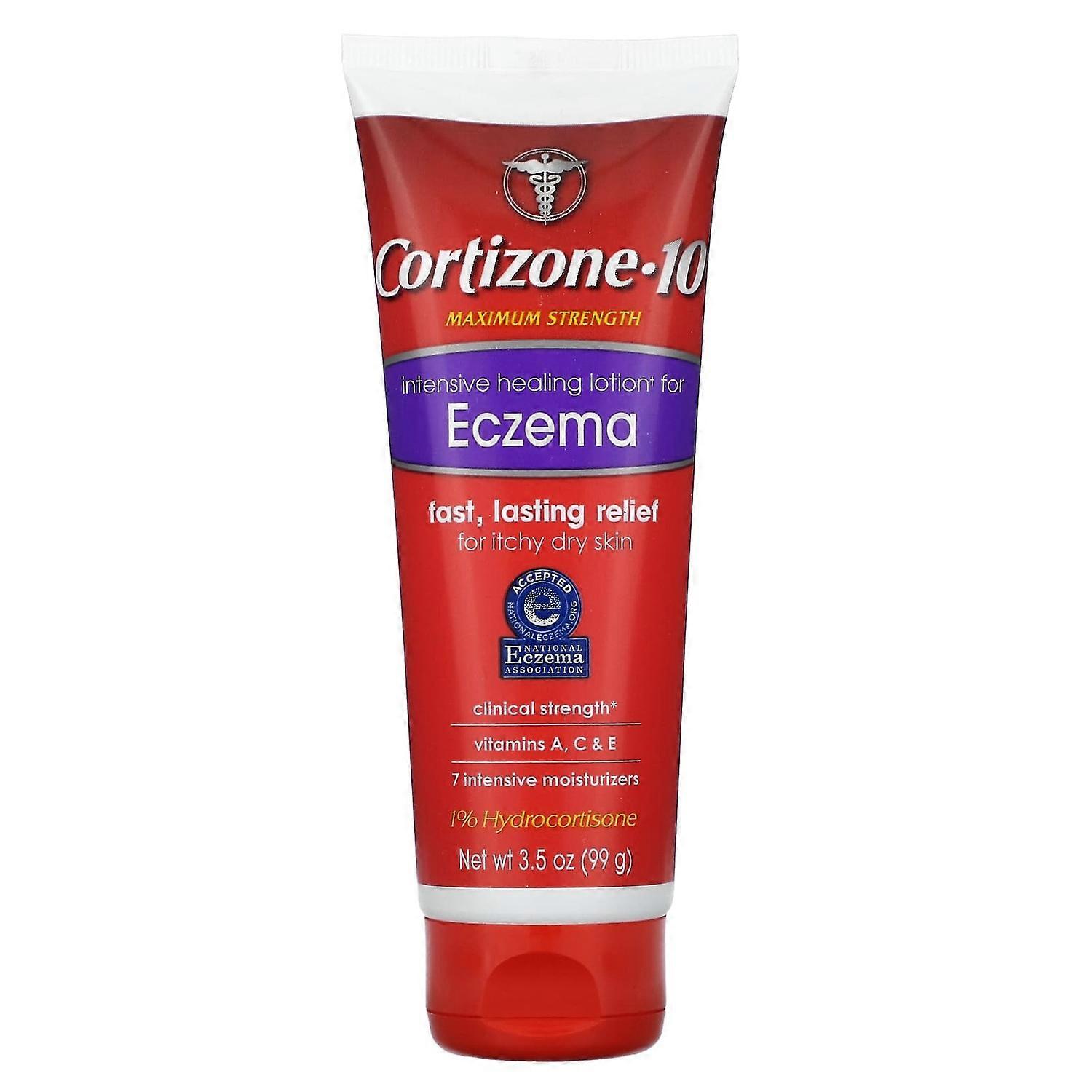 Cortizone 10, Maximum Strength, Intensive Healing Lotion For Eczema, 3.5 oz (99 g)
