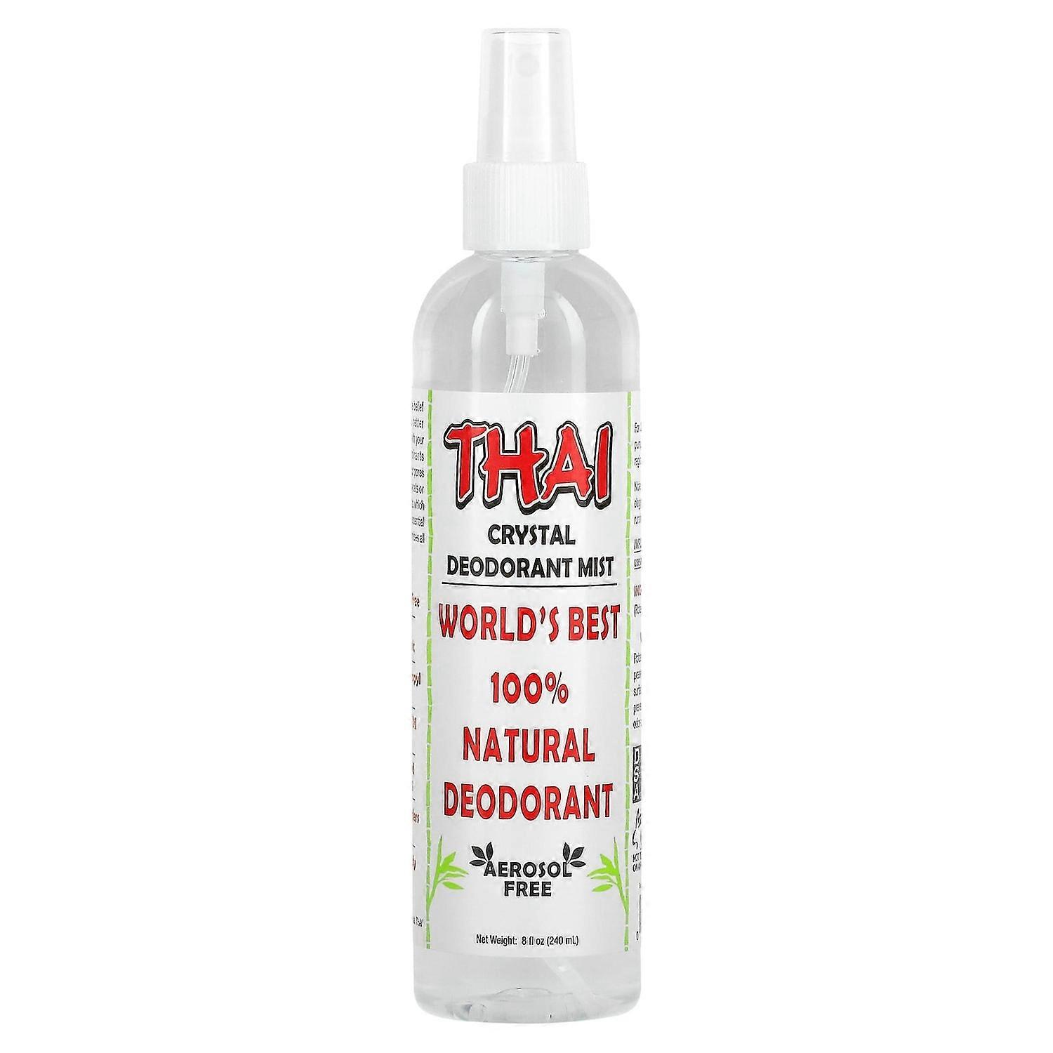 タイデオドラントストーン、クリスタルデオドラントミスト、8液量オンス(240 ml)