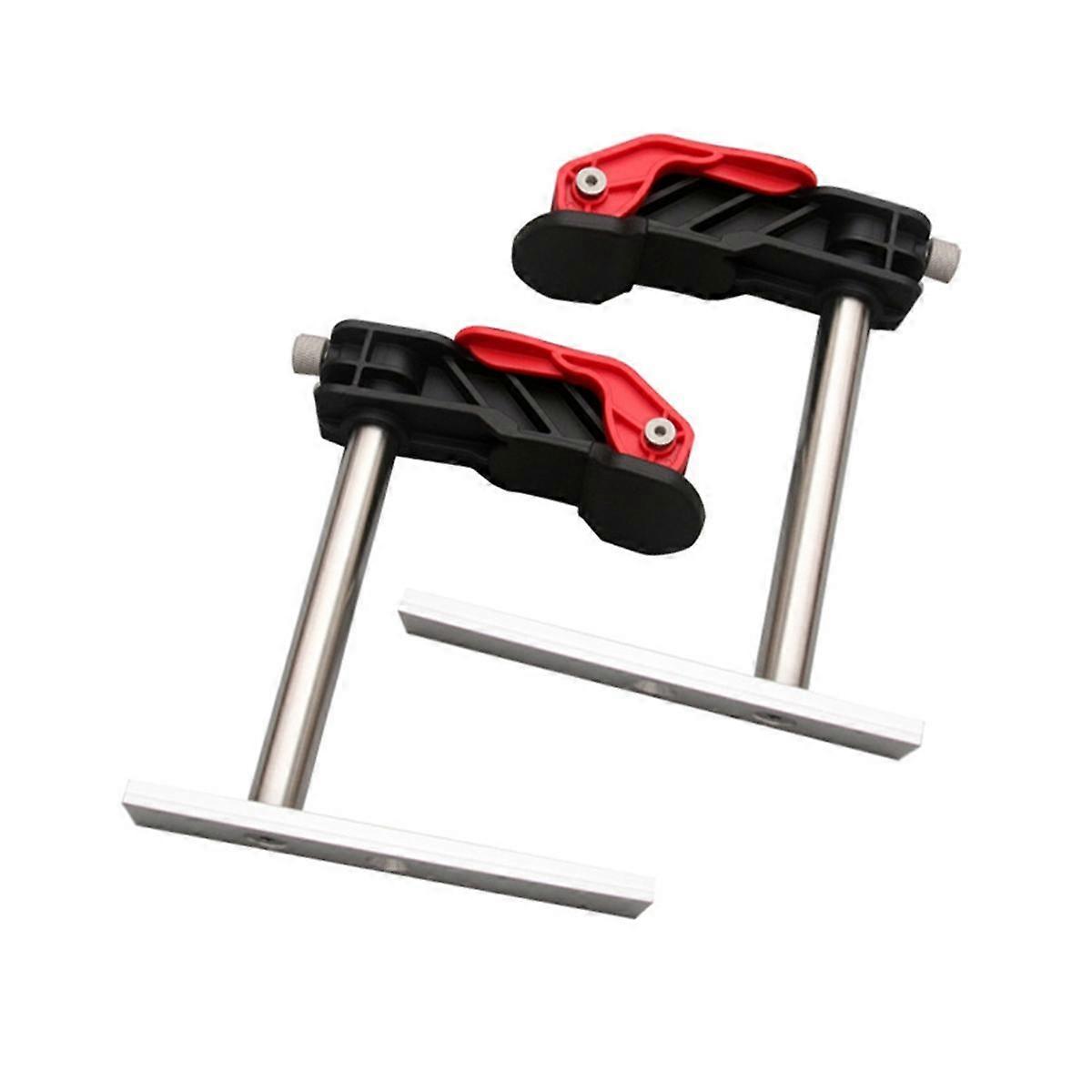 Workbench Dog Holes Quick Acting Hold Down Clamp Adjustable Fast Fixed Clip for Chute Quick Presser