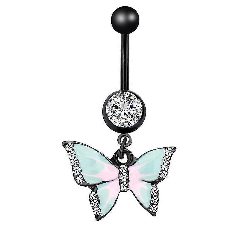 1pc drip oil belly button ring piercing ring piercing jewelry