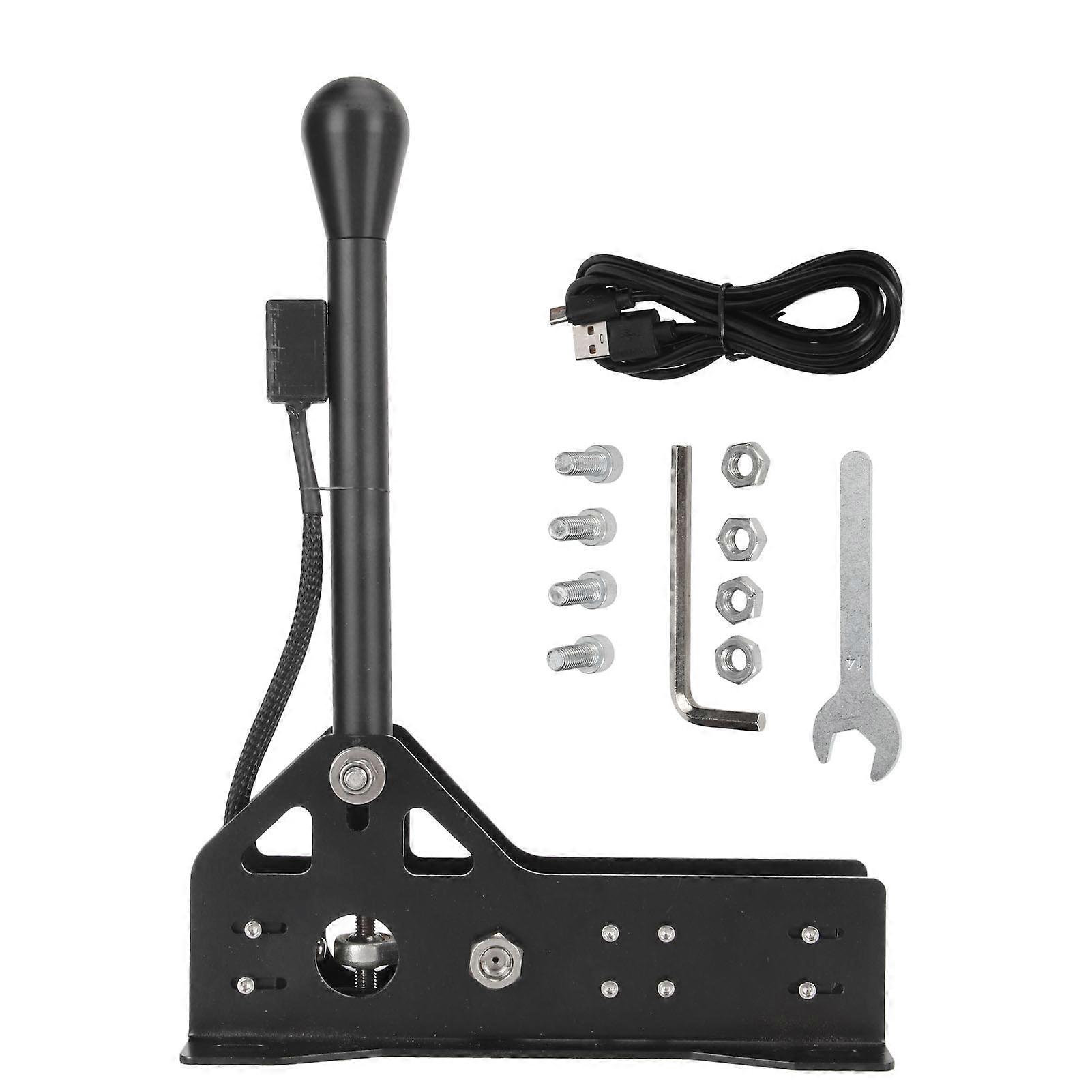PC Racing Game USB Handbrake Quiet SRS Sequential Shifter Gearshift SIM Handbrake for Logitech G25 G27 G29 for T300 T500 NO.2539