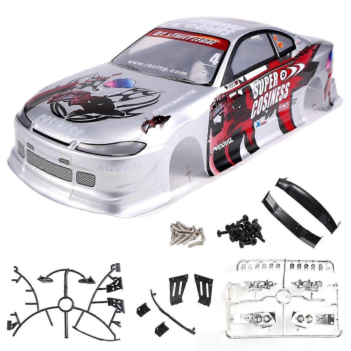 1/10 RC Car Body Shell Modification 190mm on Road Drift for S15