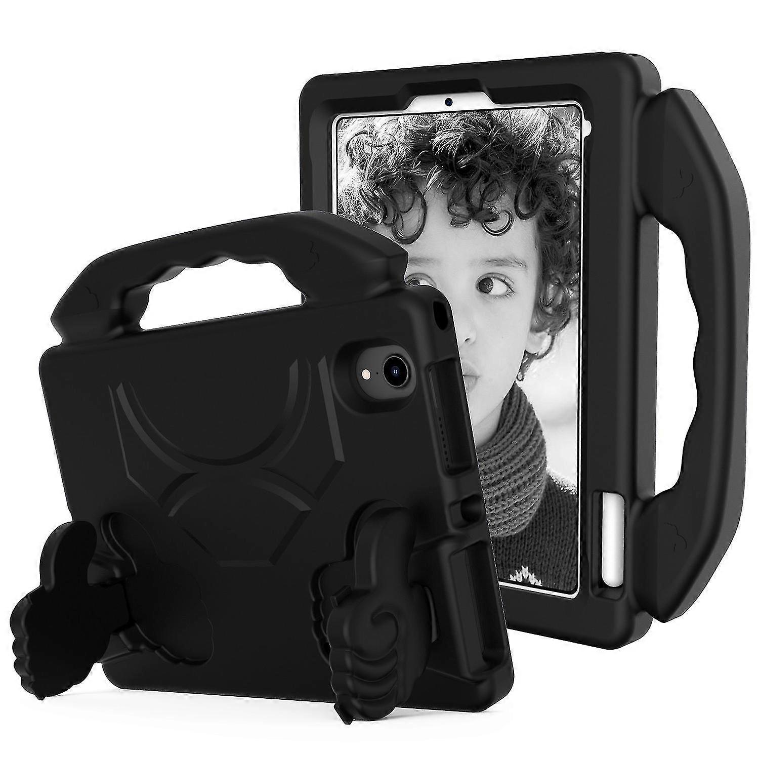 Foldable Thumb Kickstand Shockproof EVA Tablet Case with Handle for iPad mini 6 (2021)