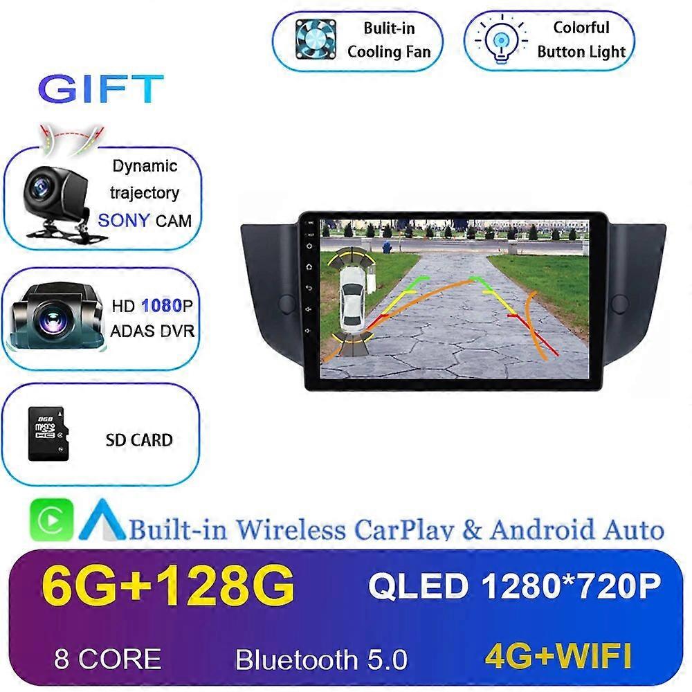 Android 13 GPS Navigation For Roewe MG 550 6 MG6 2008-2015 Car Radio Head Unit WIFI 4G LTE Tape Recorder Multimedia Wireless