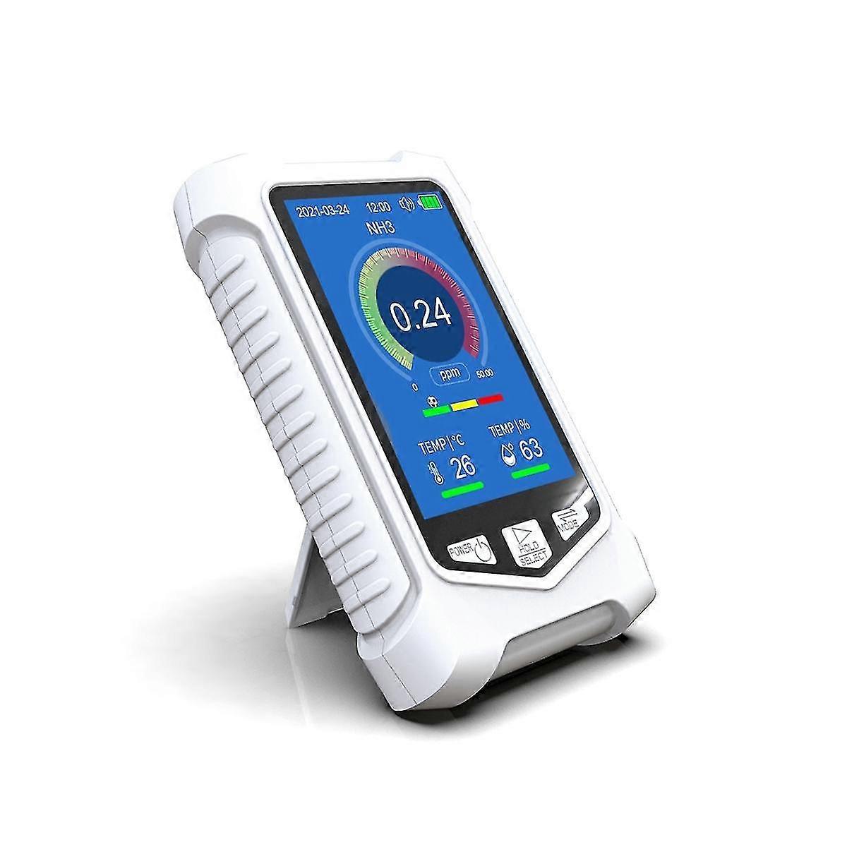 Air Quality Monitor, Ammonia Test Meter 3.5 Inch Lcd Nh3 Concentration Tester Ammonia Detector Ammo 2024 New