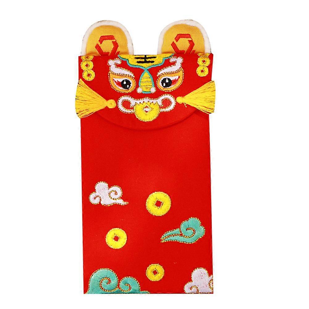 Chinese Silk Embroidery Red Envelopes,Lucky Money Pockets for New Year,Spring Festival,Birthday &