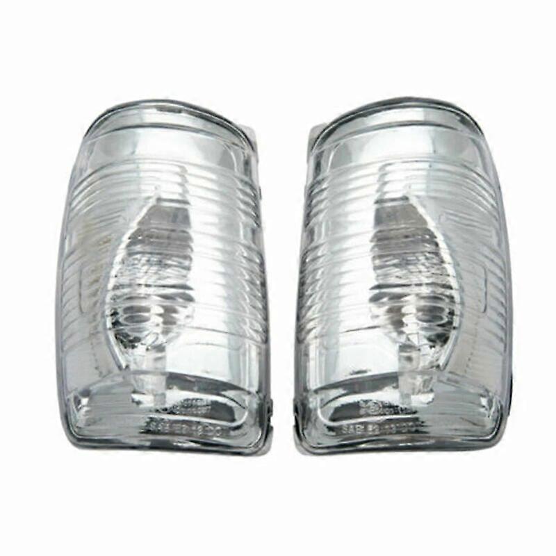 thumbnail image 2 of SATKA Pair Of Mirror Turn Signal Lights For Ford Transit 2013+ – Left & Right, Clear Lens, White Light 2 of 5