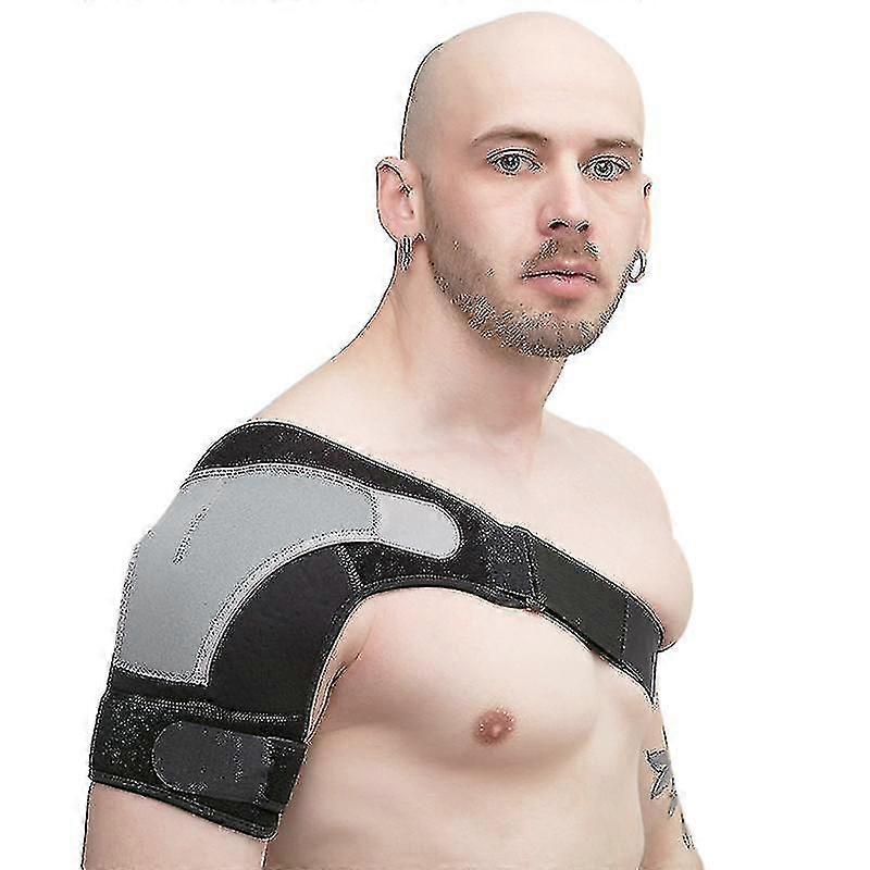 Shoulder Support Brace With Pressure Pad For Men Women, Adjustable Shoulder Brace