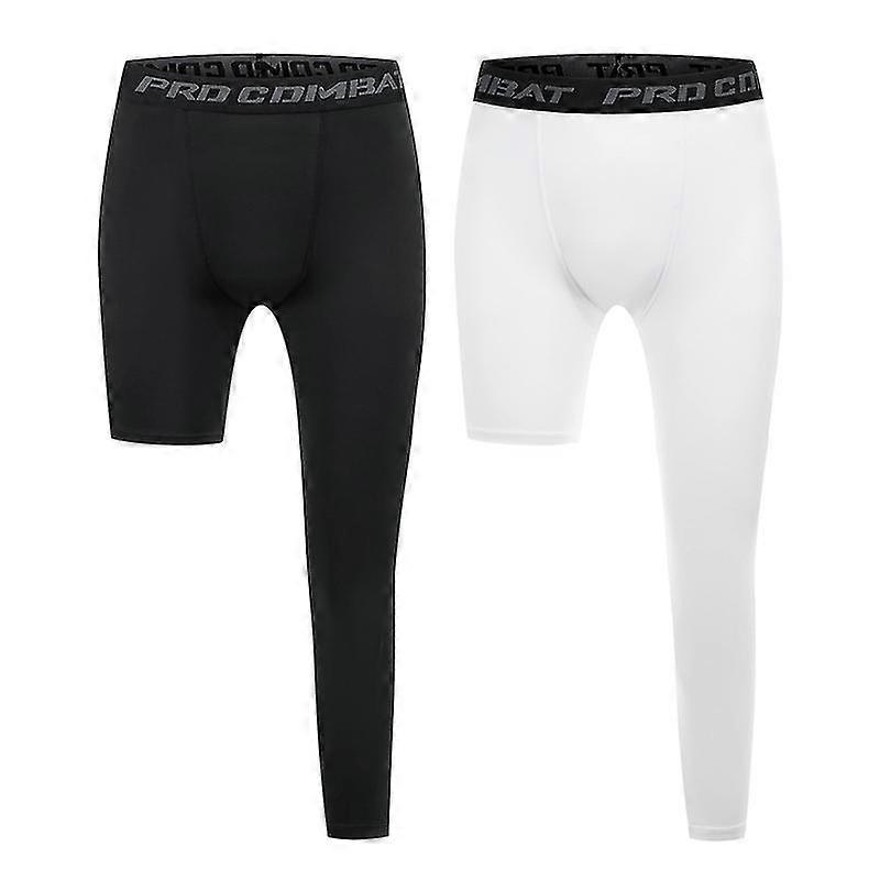 Basketbol Tek Paça Kompresyon Tayt Uzun Pantolon Spor Tayt