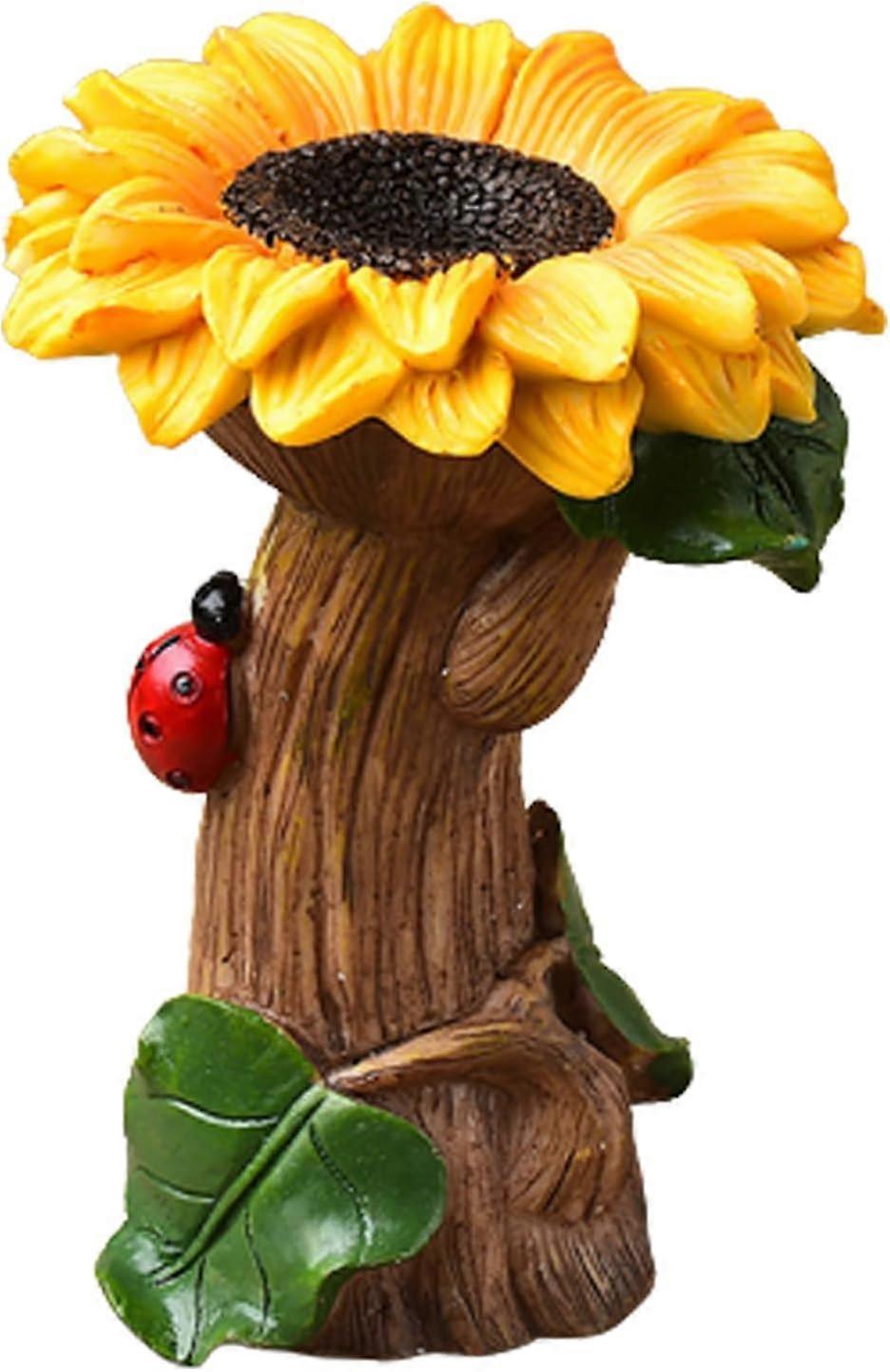 Crystal Ball Stand Sunflower Display Base, Displaying Sphere Natural Rocks, Crystal Glass Display Holder 40mm-80mm Sphere
