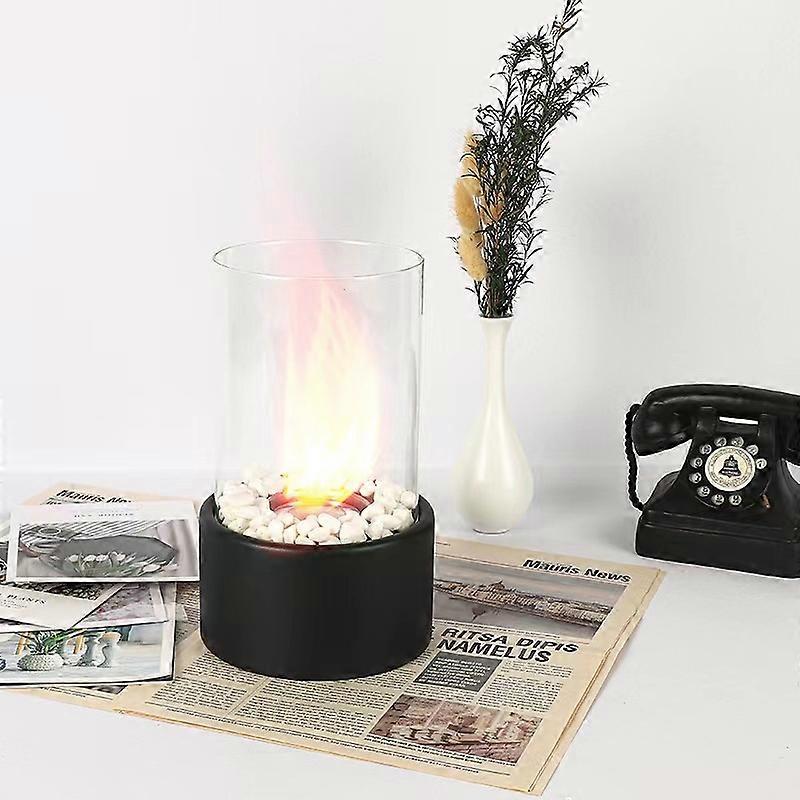 Table Bio Ethanol Fireplace, Heated Fireplace Fires, Portable Hea
