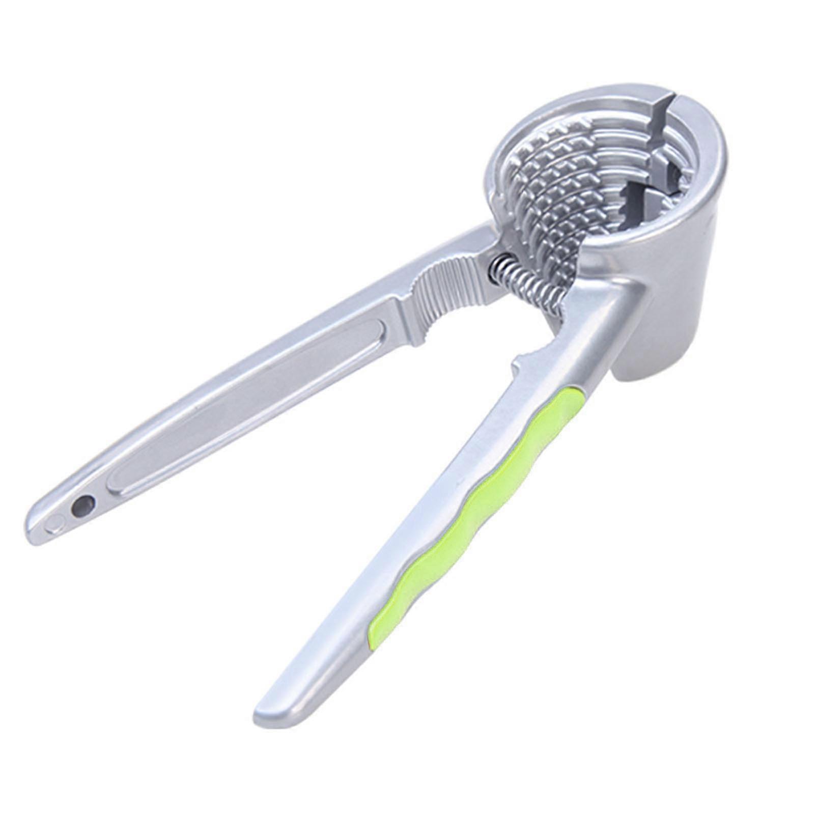 Walnut Shell Opener Portable Anti-splash Open Nuts Aluminum Alloy Nut Sheller Clip Hazelnut Crack Tools Kitchen Accessories KAESI