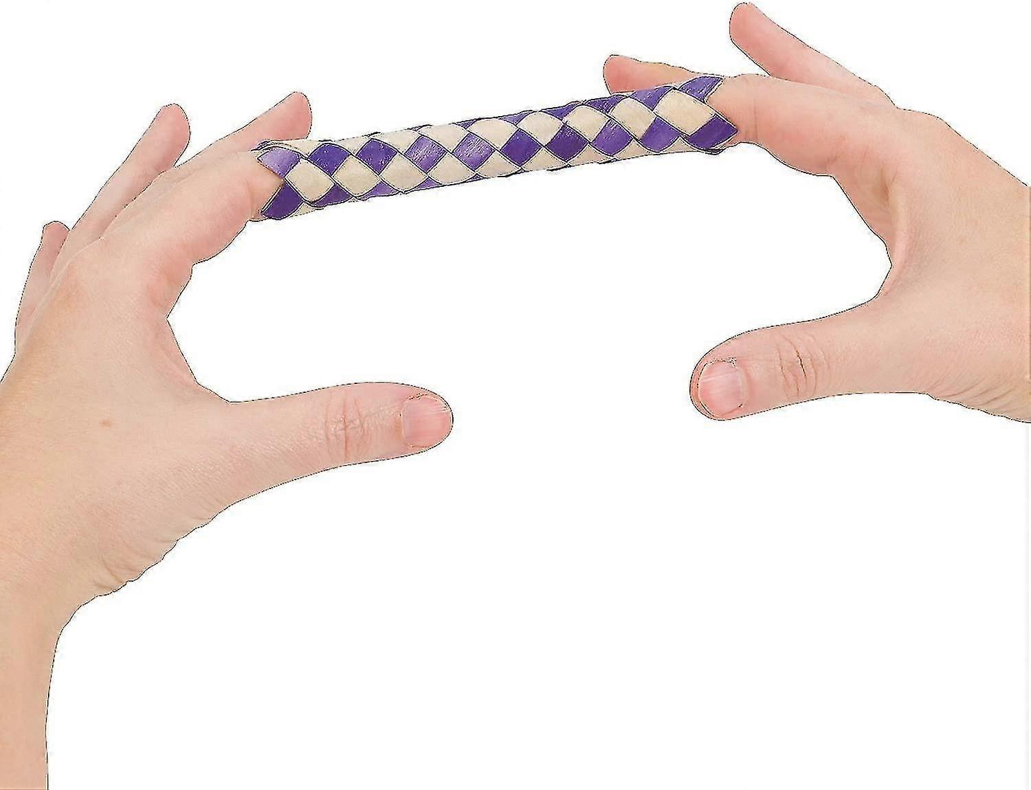 Finger Traps, Classic Party Toys - Set Of 24, Assorted Colors - Gifts & Giveaways