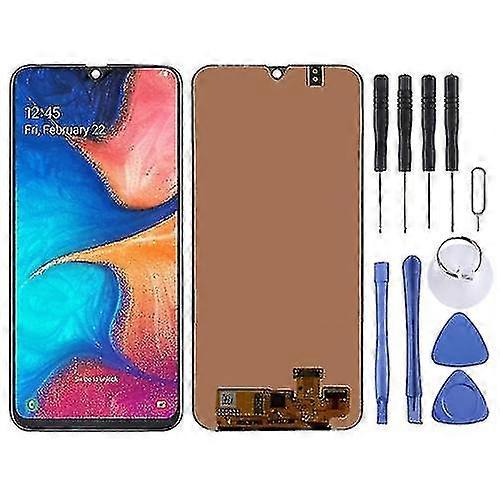 Super Amoled Lcd Screen For Galaxy A20 With Digitizer Complete Assembly