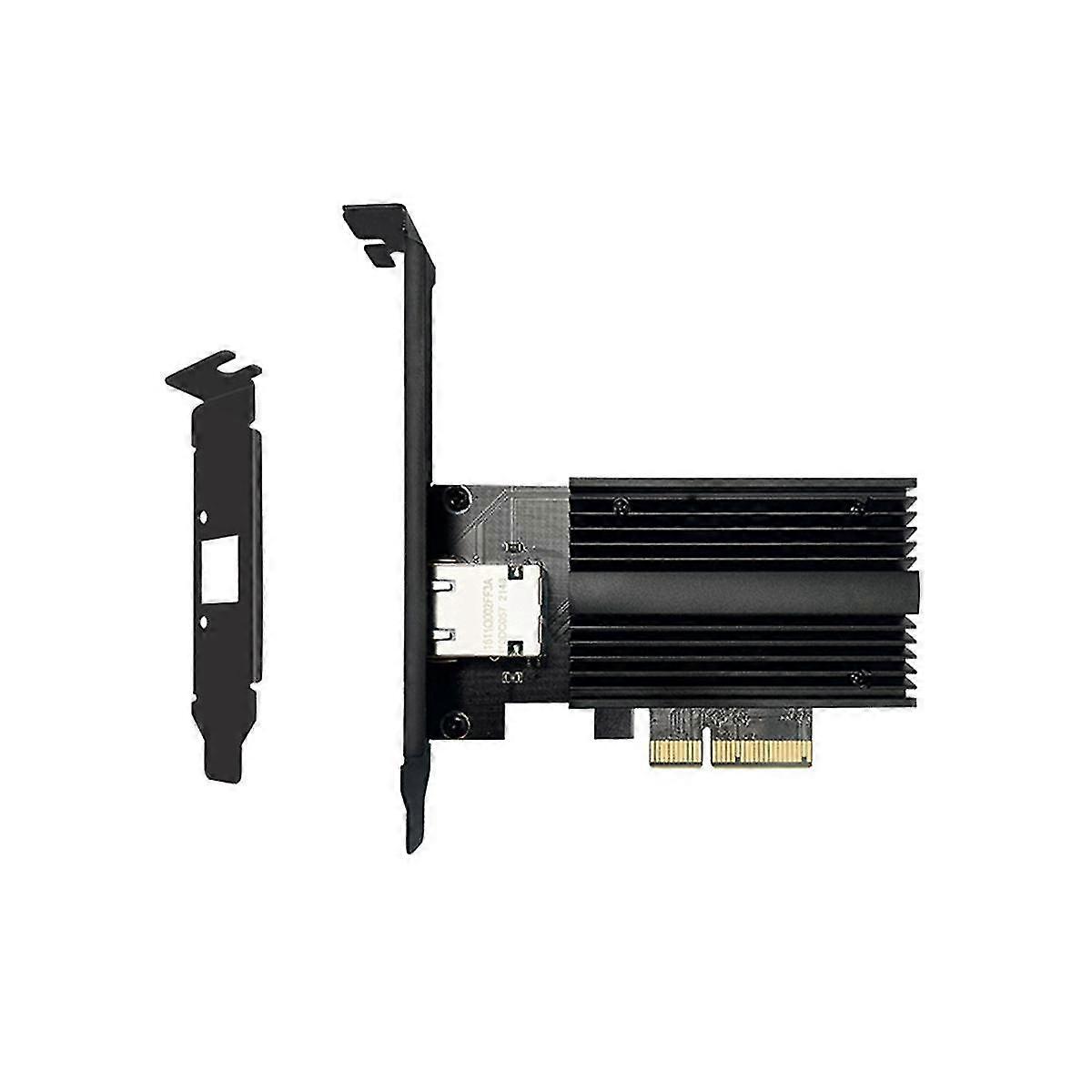 Pcie naar RJ45 Enkele poort Rj45 10g Nic Pxe Diskless Boot Server Industriële Computer Ethernet Nic Pcie Netwerkadapter