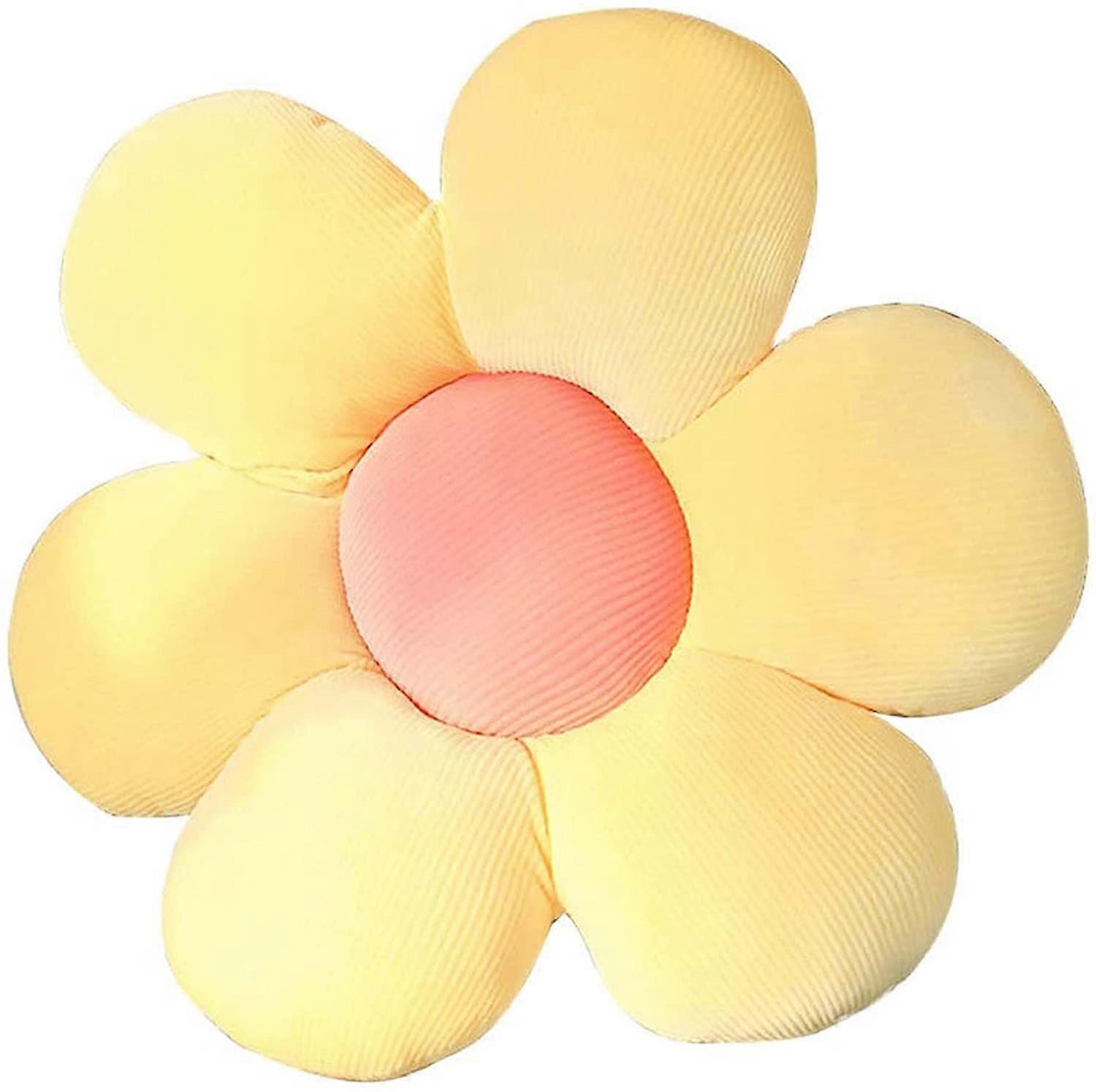 花の床の枕、座るクッション、デイジー、ひまわりの床の枕