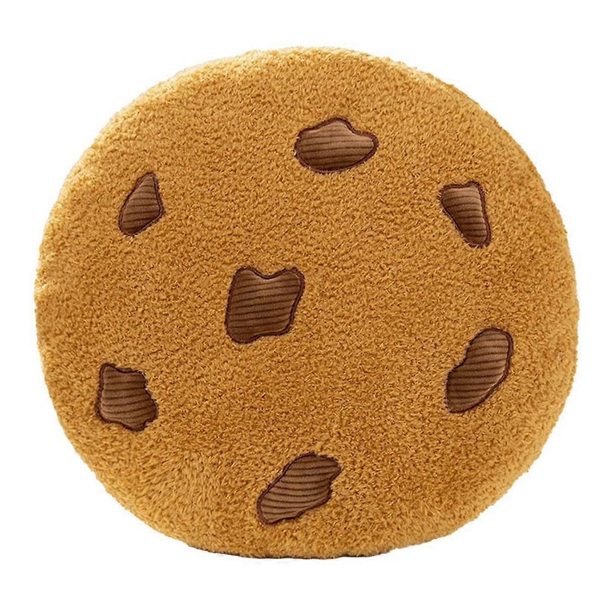 Chocolate Cookie Pillow Patio Mat Photography Props Car Seat Mat Floor Pillow Mat