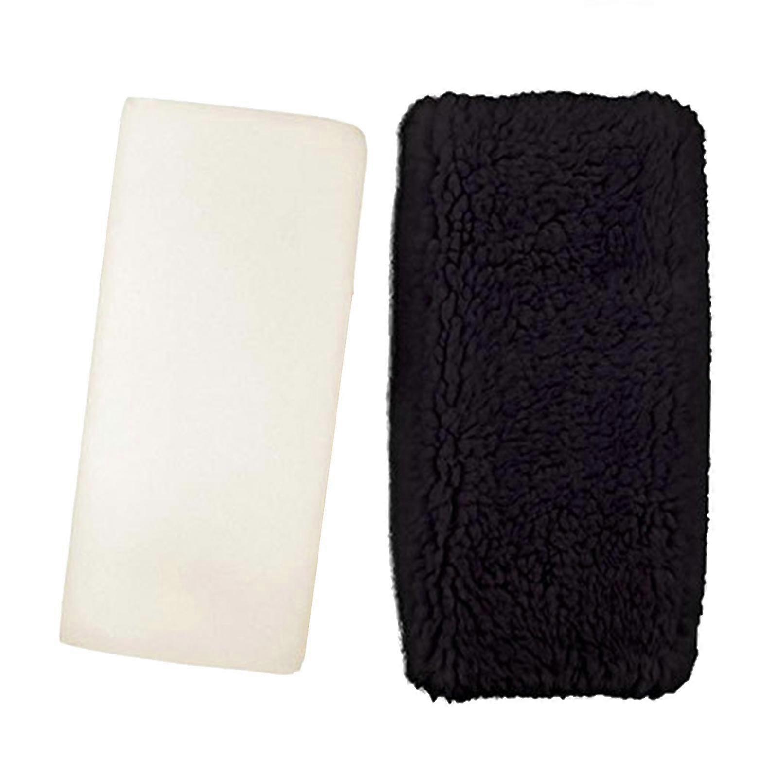 1pc Universal Knee Scooter Pad Cover Knee Pads Black