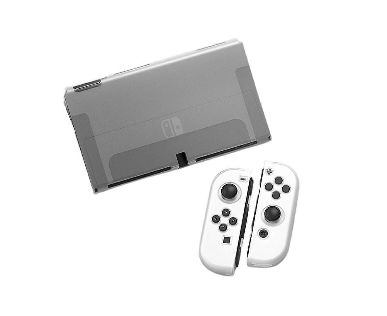 Game Console Protective Shell Anti-scratch Soft TPU Joy-Con Console Protection Case for Switch OLED